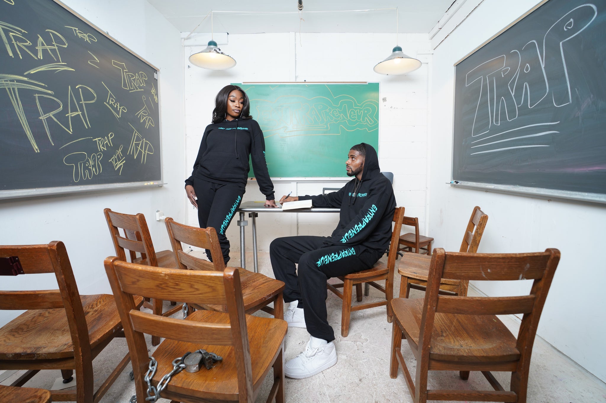 Black EnTRAPreneur Cozy Jogger Sweat Pants