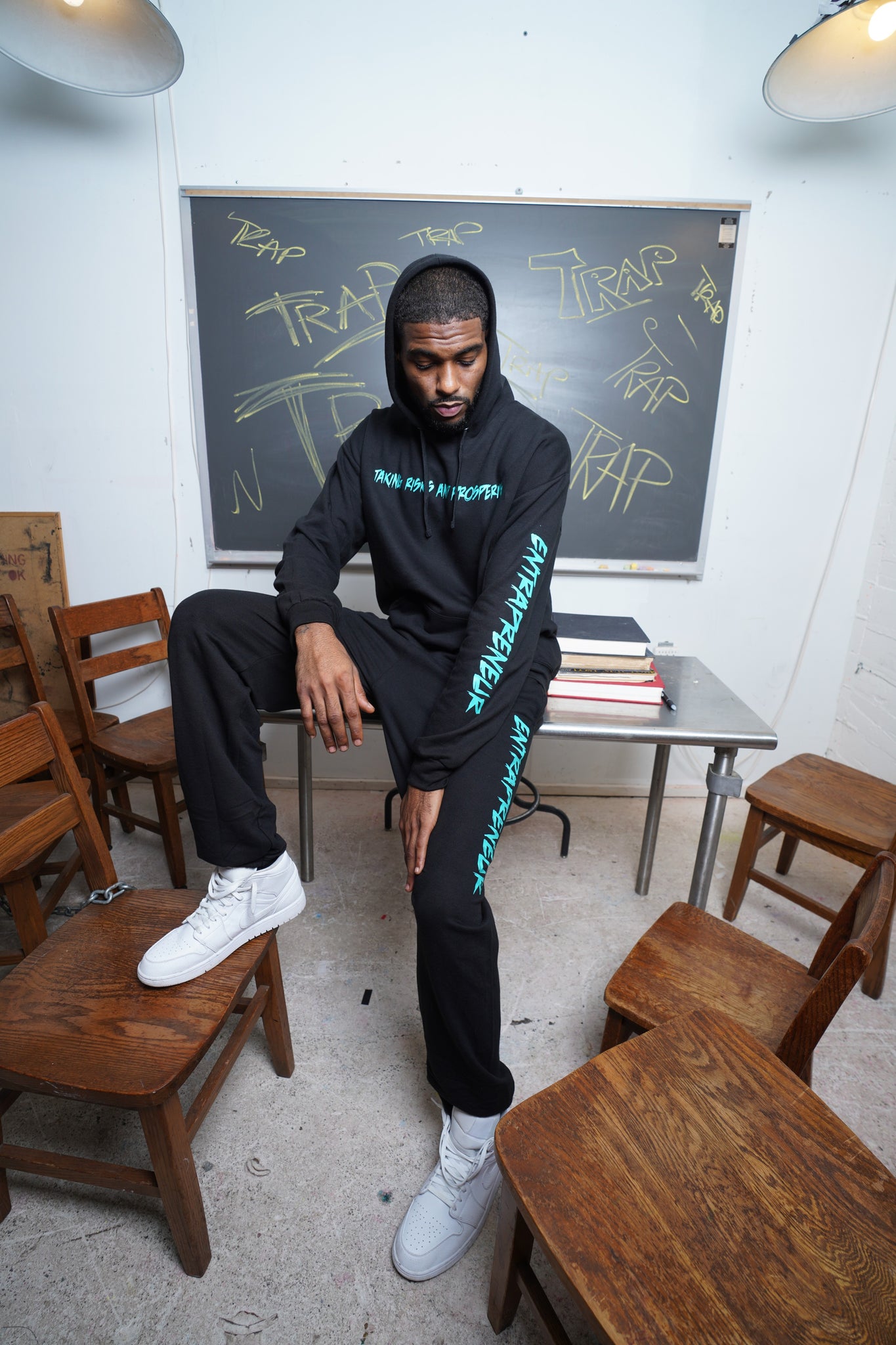 Black EnTRAPreneur Cozy Jogger Sweat Pants